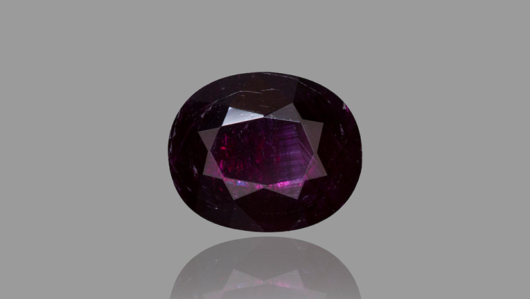Tanzania Origin purplish red Natural Ruby 2.37 ct